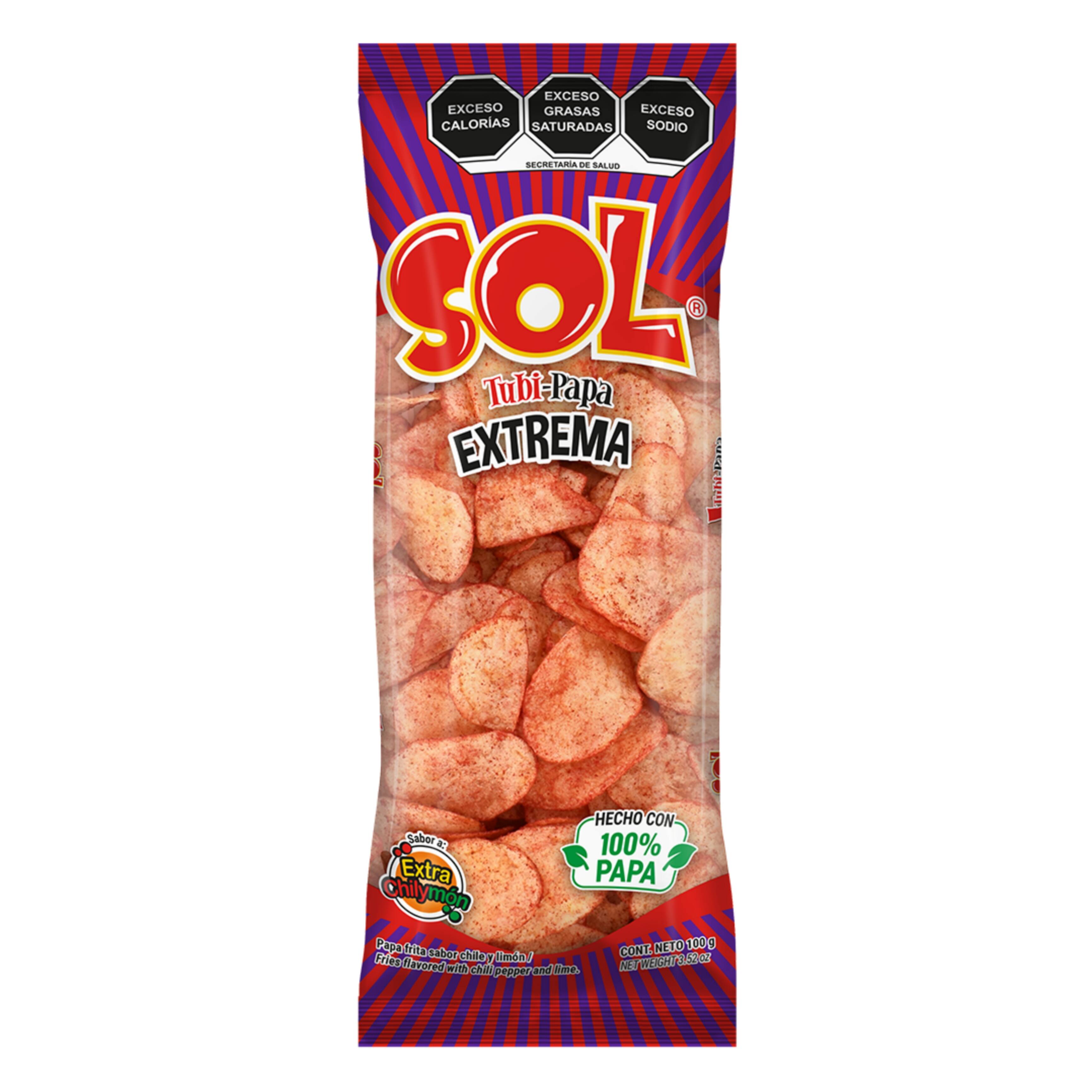 Tubi Papas SOL Extrema 100g