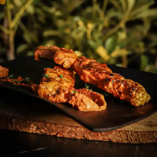 Brocheta De Pollo + Bebida 250ml