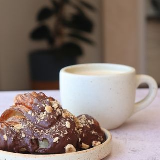 Croissant Relleno de Nutella