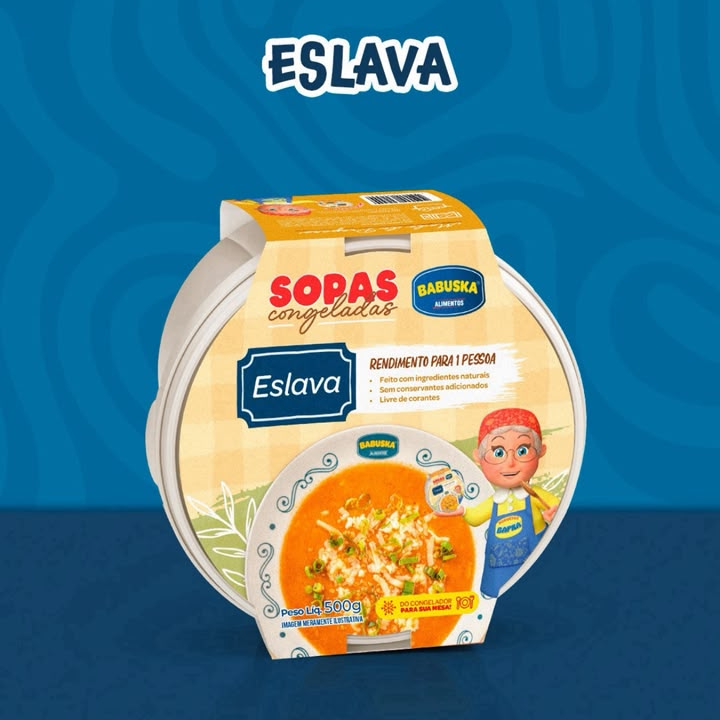 Sopa congelada sabor Eslava (500g)