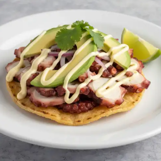 Tostada Pulpo