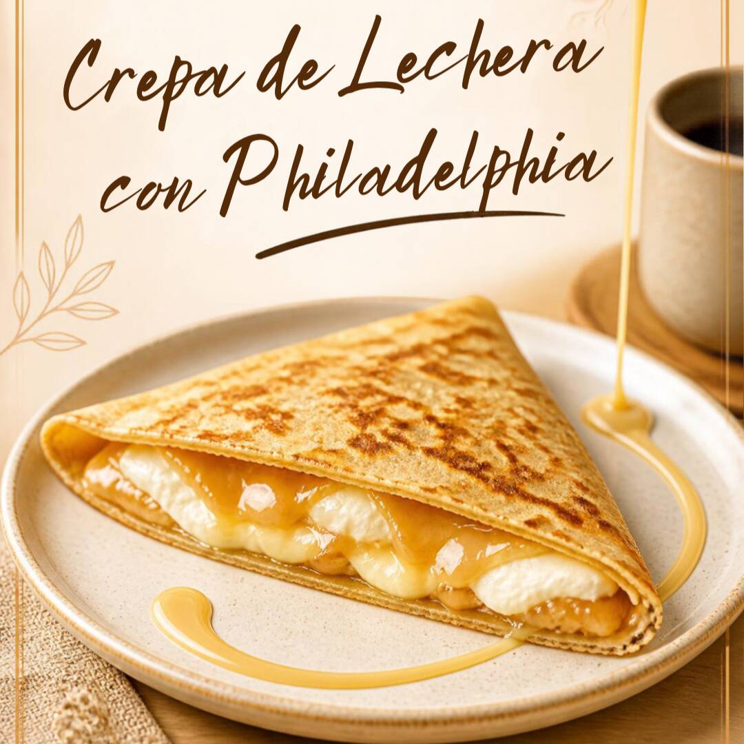 Crepa de Lechera con Philadelphia