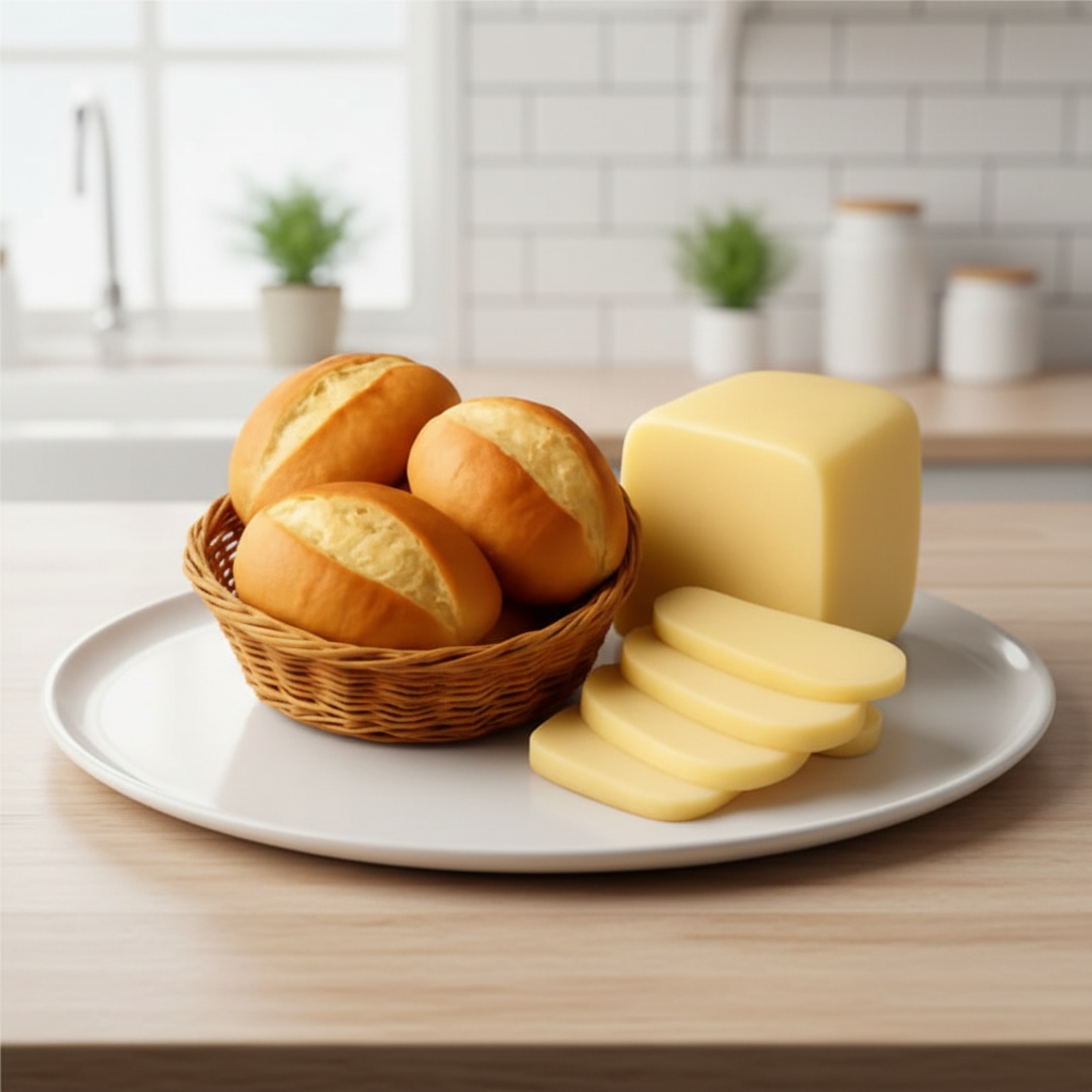 Queijo da sua escolha - prato ou mussarela.