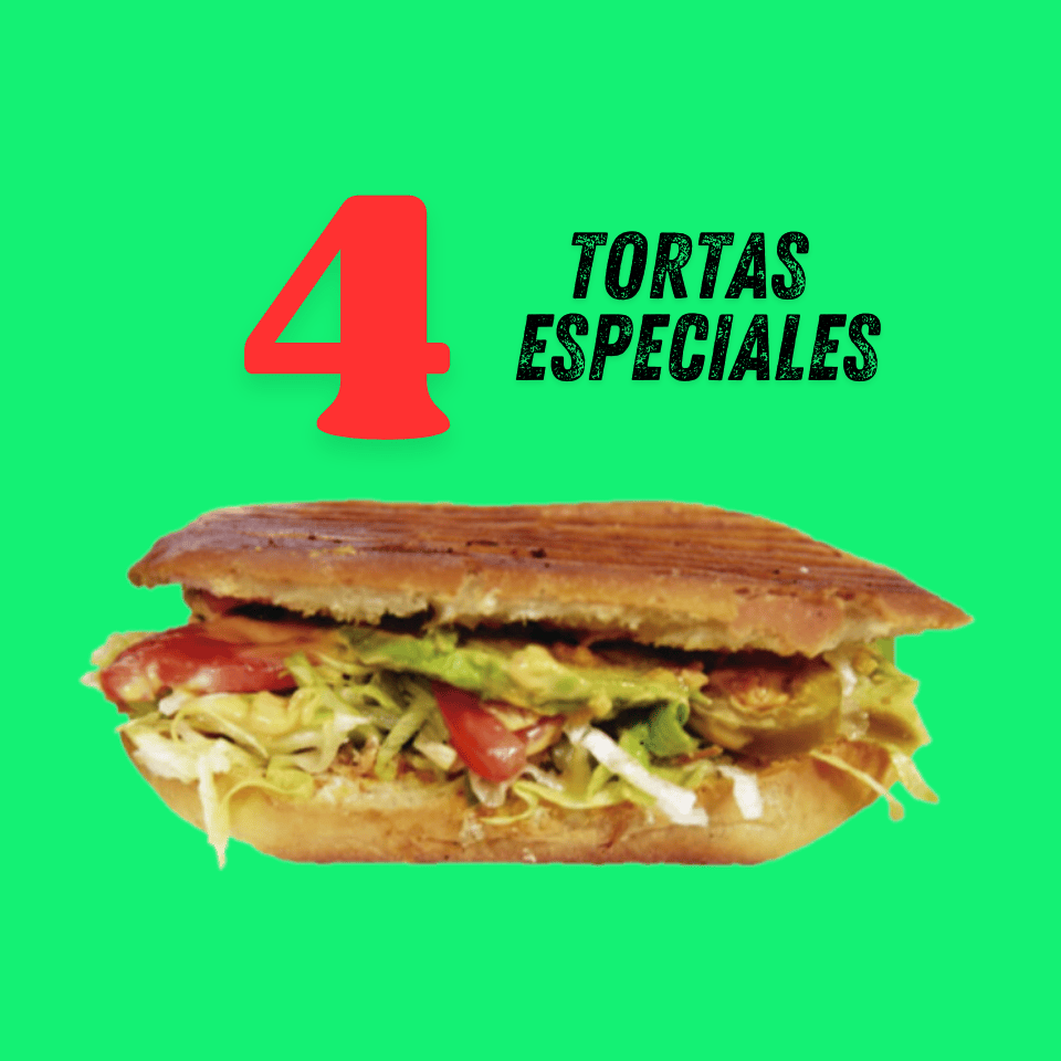 4 Tortas Especiales