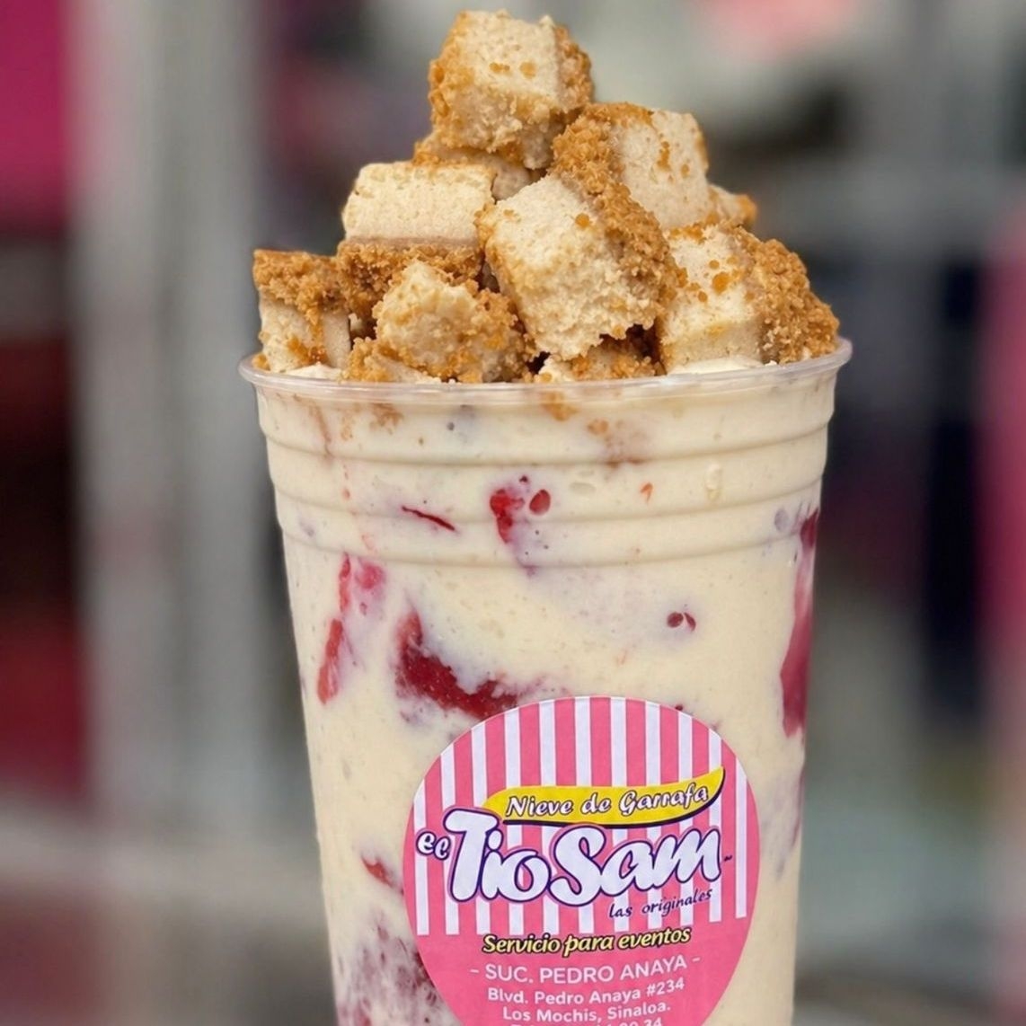 Fresas con pay