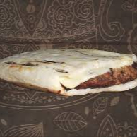 Arepa con Carne de Hamburguesa