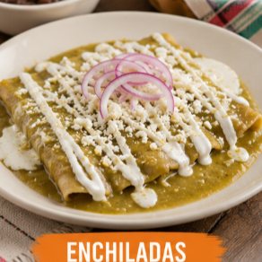 Enchiladas, Enmoladas y Enfrijoladas (3 pzs)