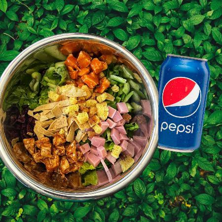 Ensalada Chica + PEPSI BLACK SIN AZÚCAR 355 Ml