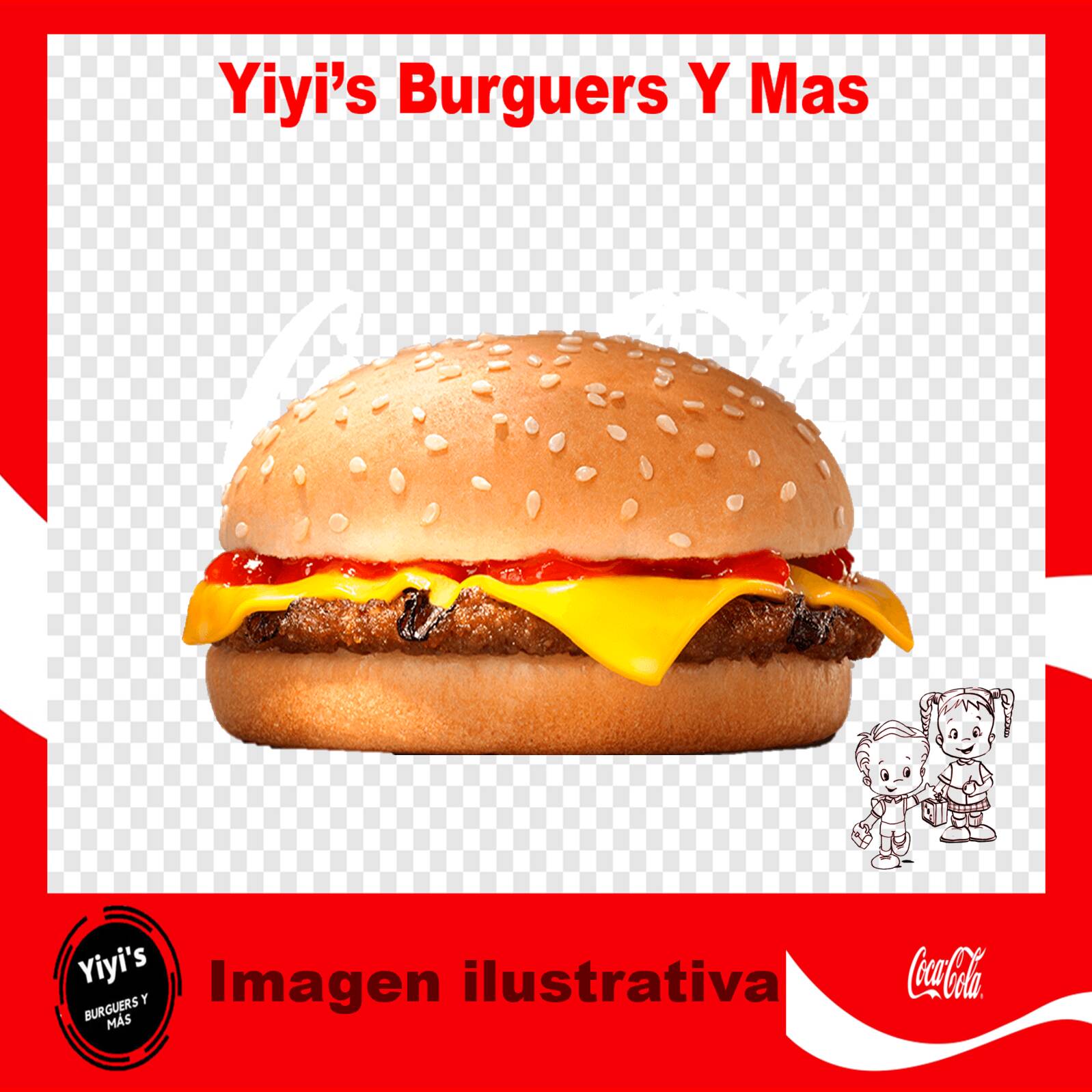Hamburguesa Yiyi´s Kids