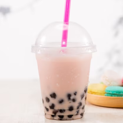 Bebida Con Tapioca, Sabor Fresa