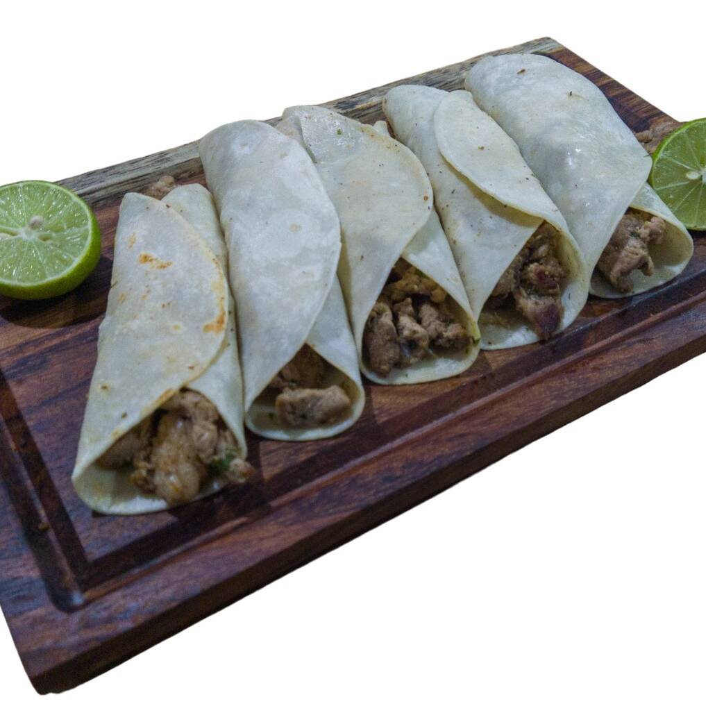 Taco Arabe de Tortilla de Harina Crepera