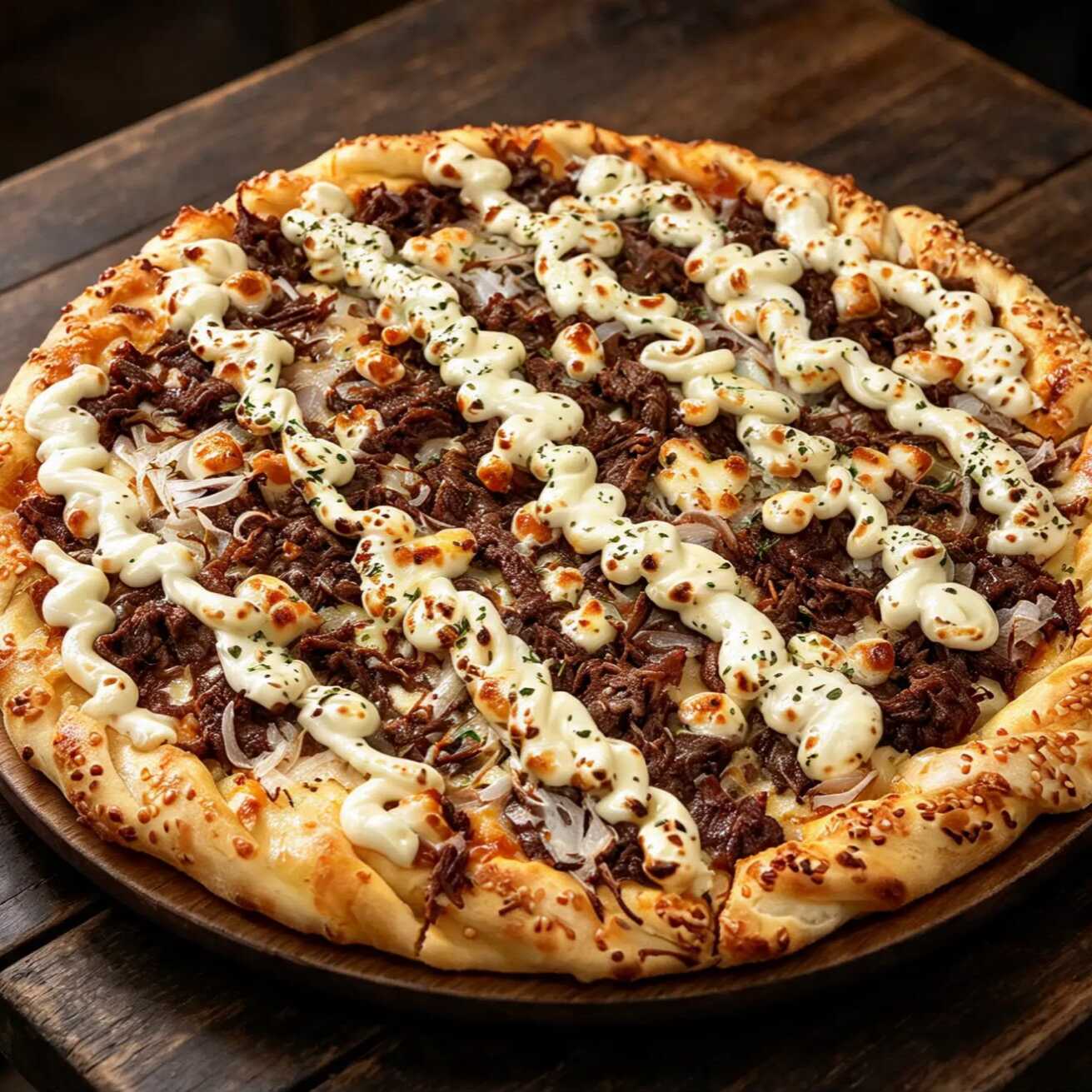 CARNE DE SOL(CREAM CHEESE, MUSSARELA E COALHO)+ GUARANÁ ANTARTICA DE 1 LITRO.