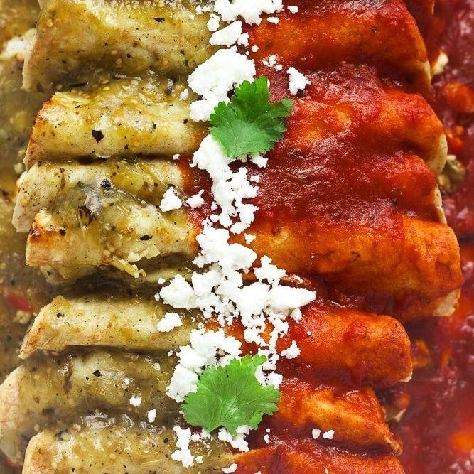 ENCHILADAS ROJAS