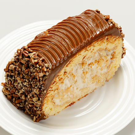 Rebanada Rollo de Cajeta