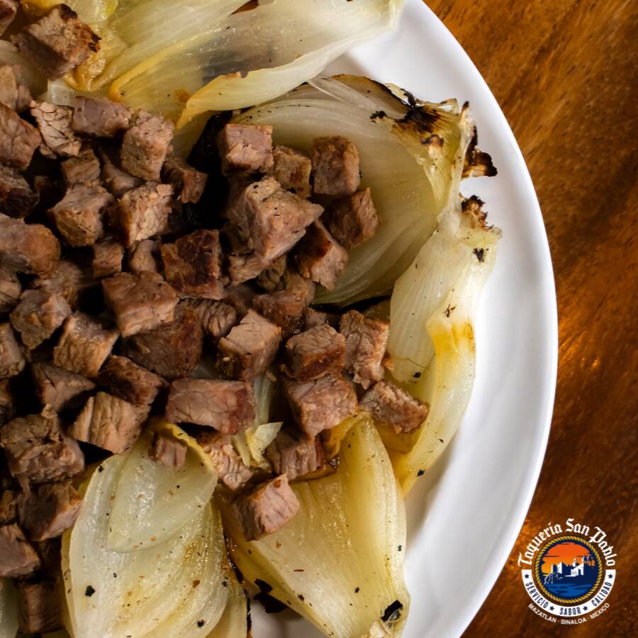 Cebolla con Carne