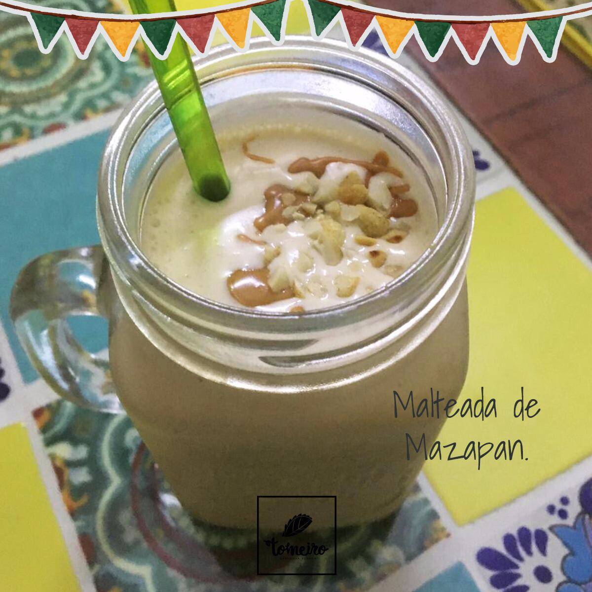 Malteada de Mazapán