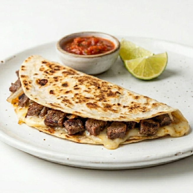 QUESADILLA CON BISTEC
