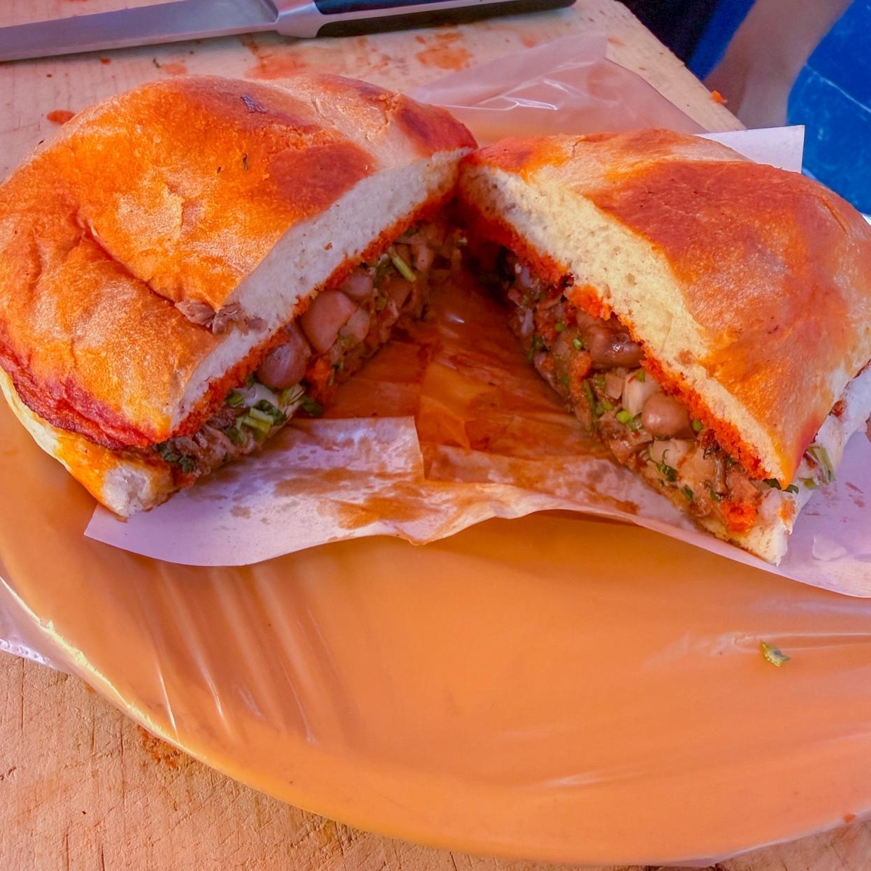 Torta birria