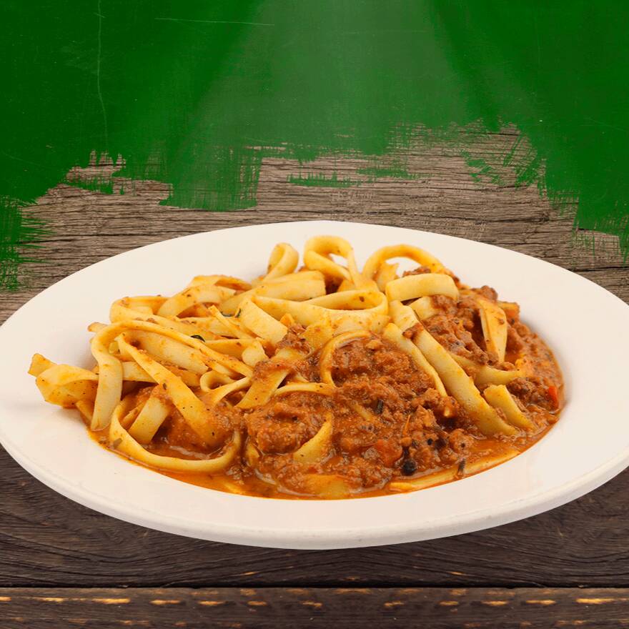 Fetuccini A La Bolognesa