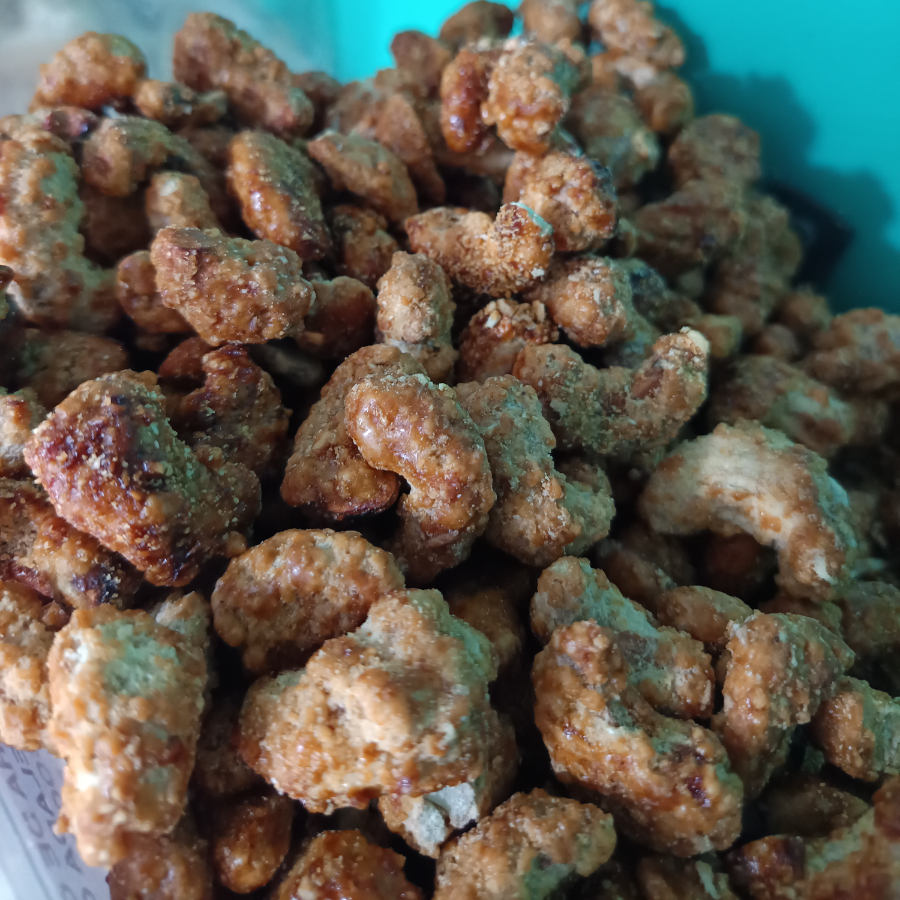 Castanha d Caju Caramelada Com Coco