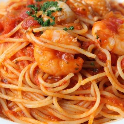 Pasta Con Camarones