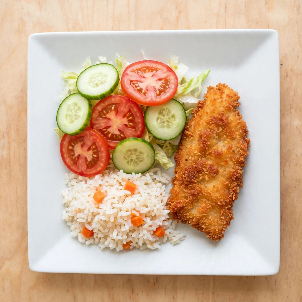 FILETE DE PESCADO EMPANIZADO