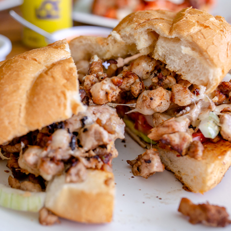 Torta de Chuleta con Queso