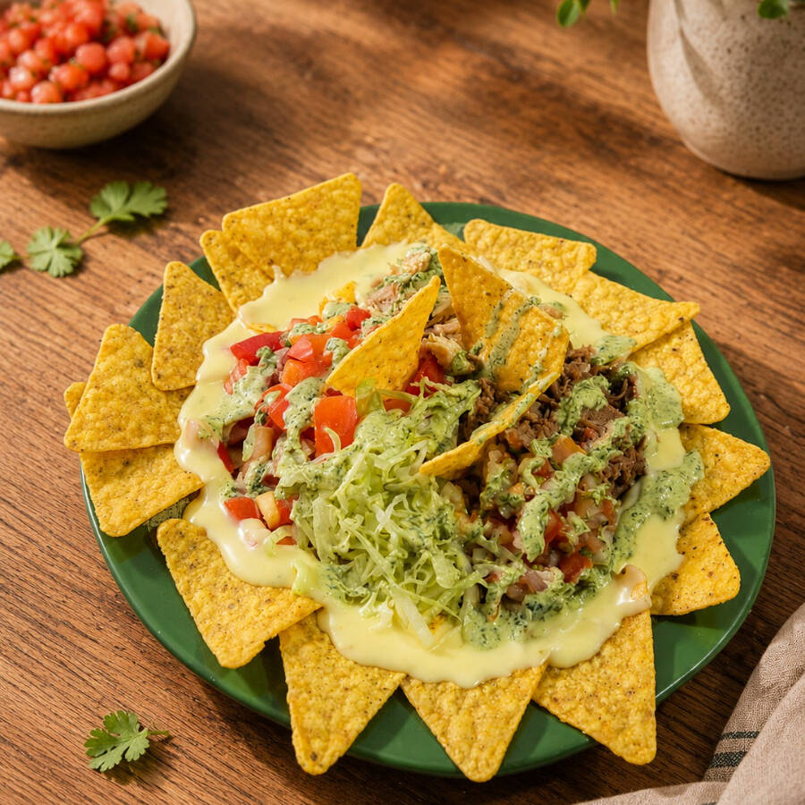 Super Nachos de Carne