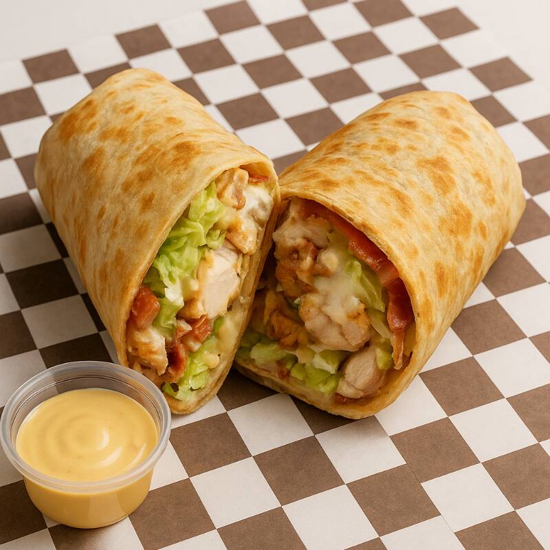 Burrito de Pechuga de Pollo a la Plancha