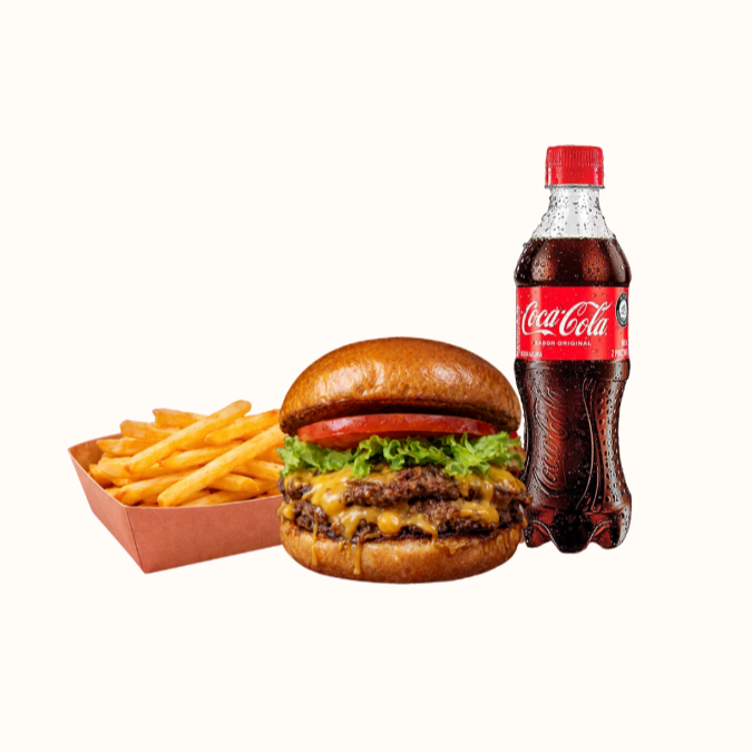 Combo Mr. Classic + Papas + Bebida Personal