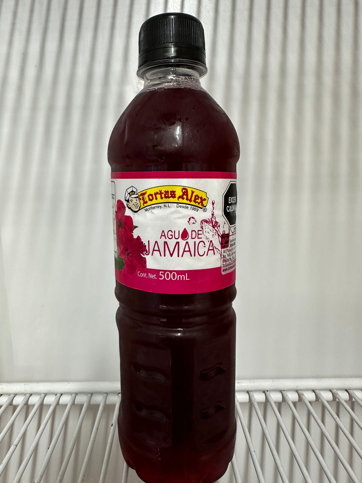 AGUA DE JAMAICA NATURAL 500 ML