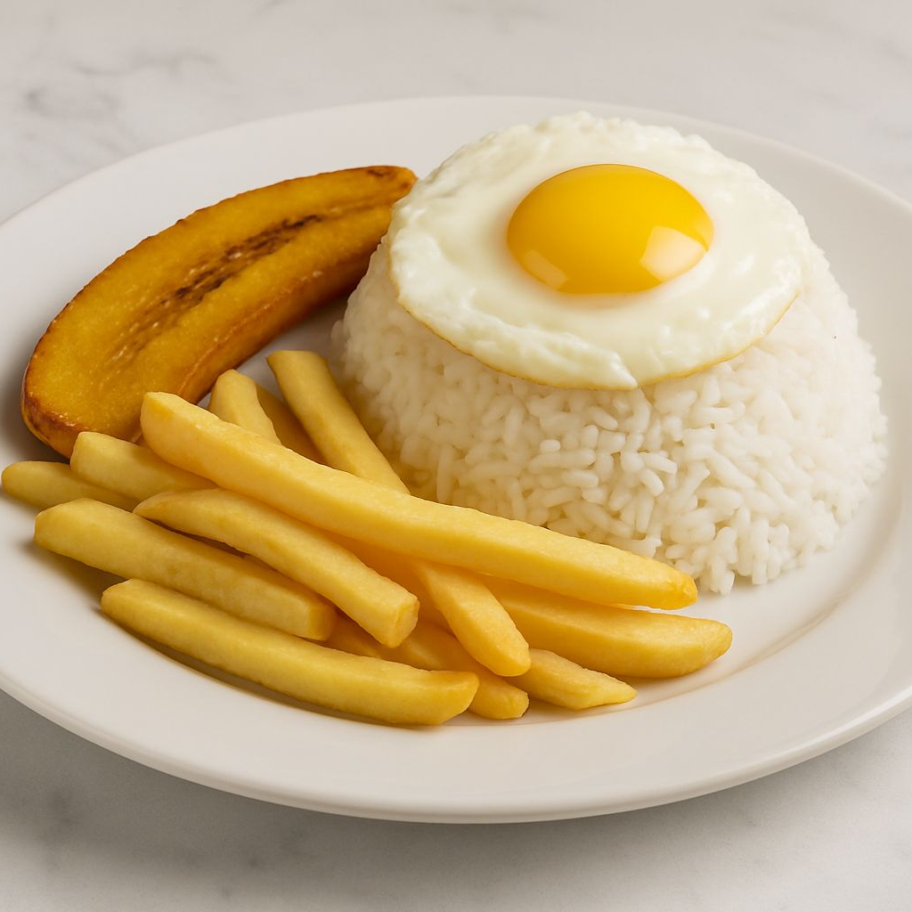 Arroz a la Cubana