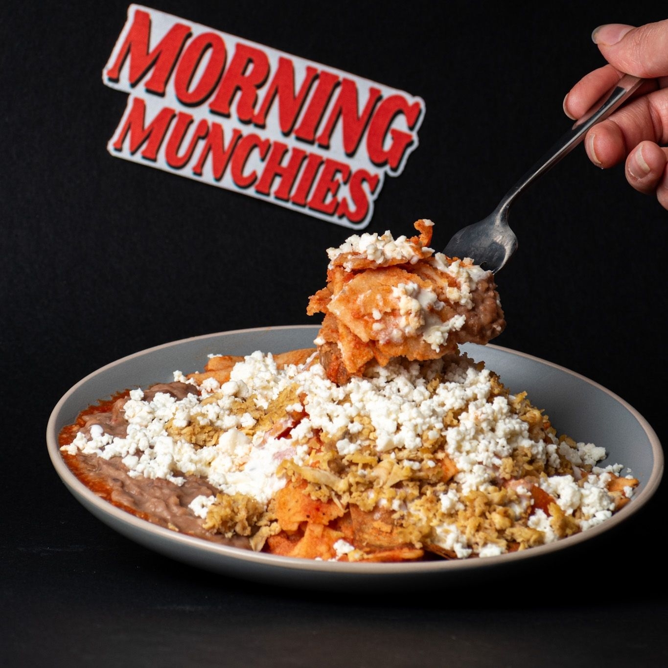 Chilaquiles de Pollo Para la Oficina