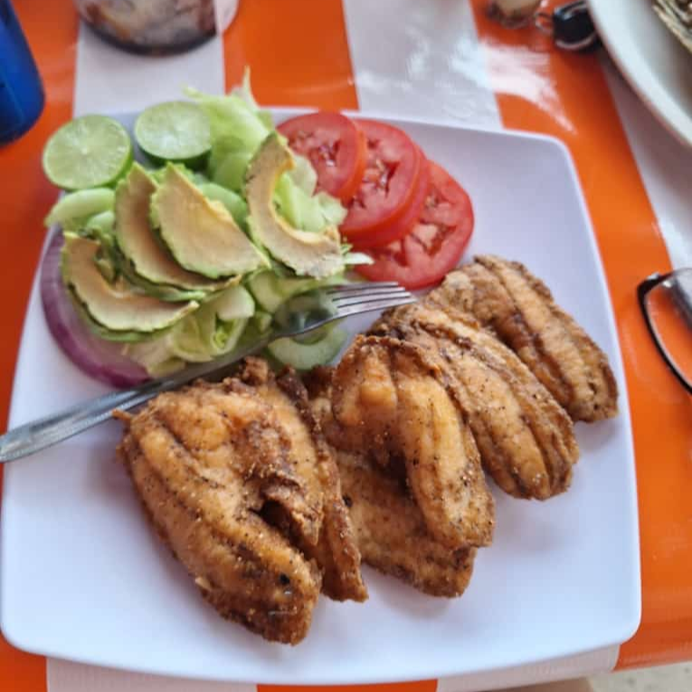 Lonja de Mojarra Frita