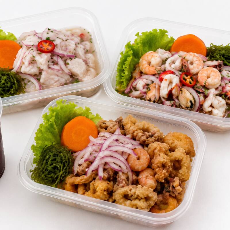 Ceviche+Ceviche Mixto+Chicharon de Pota+Gaseosa300