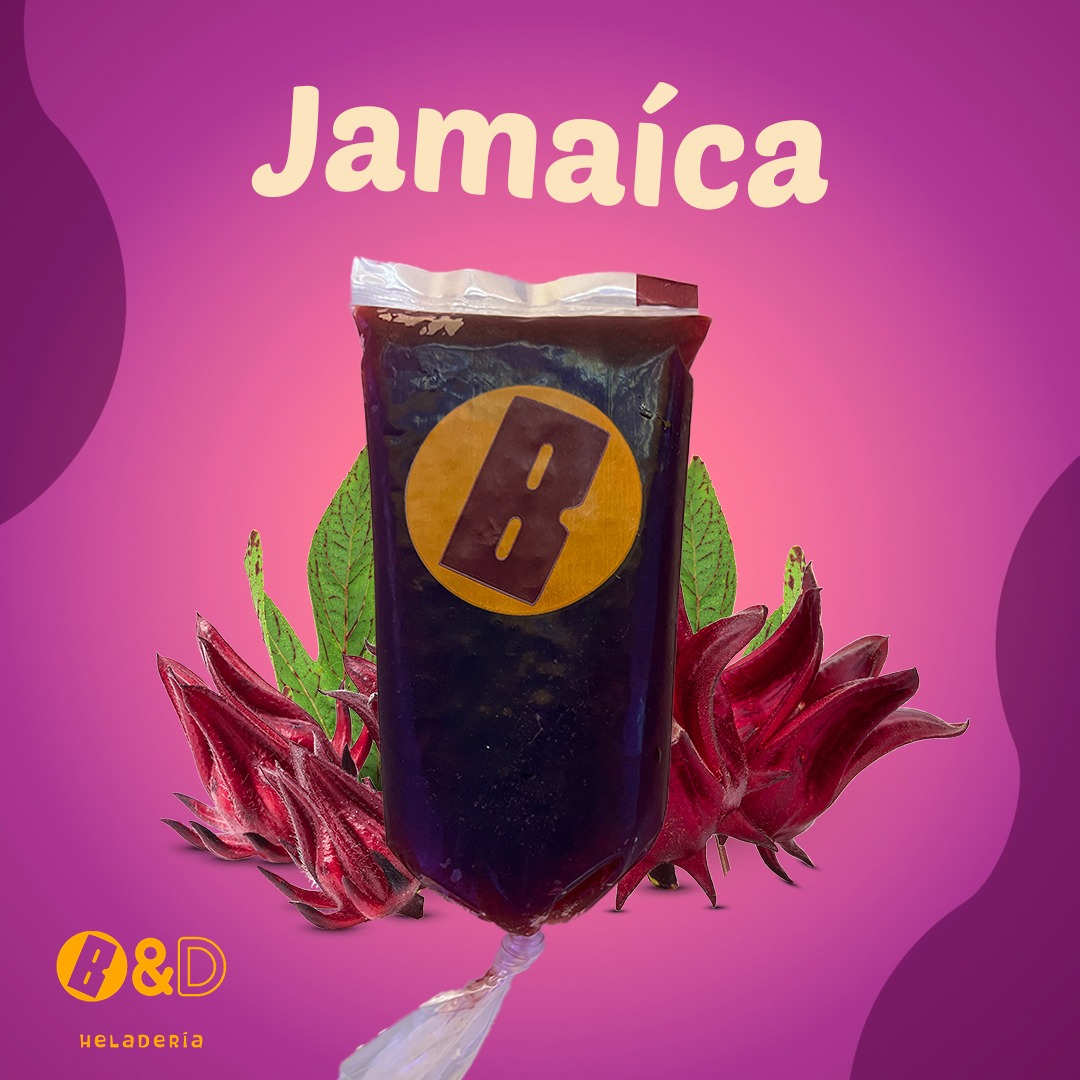 Helado de Jamaica