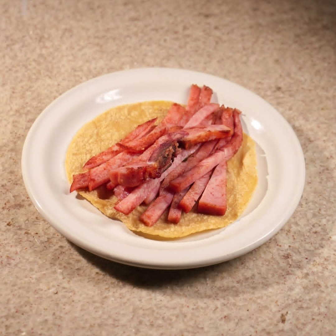 Taco de Chuleta Ahumada
