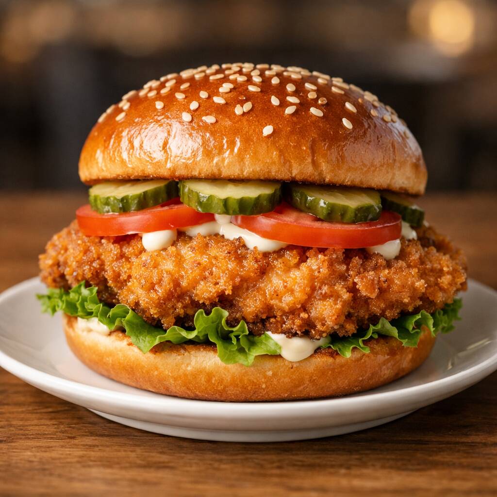 Hamburguesa De Pollo