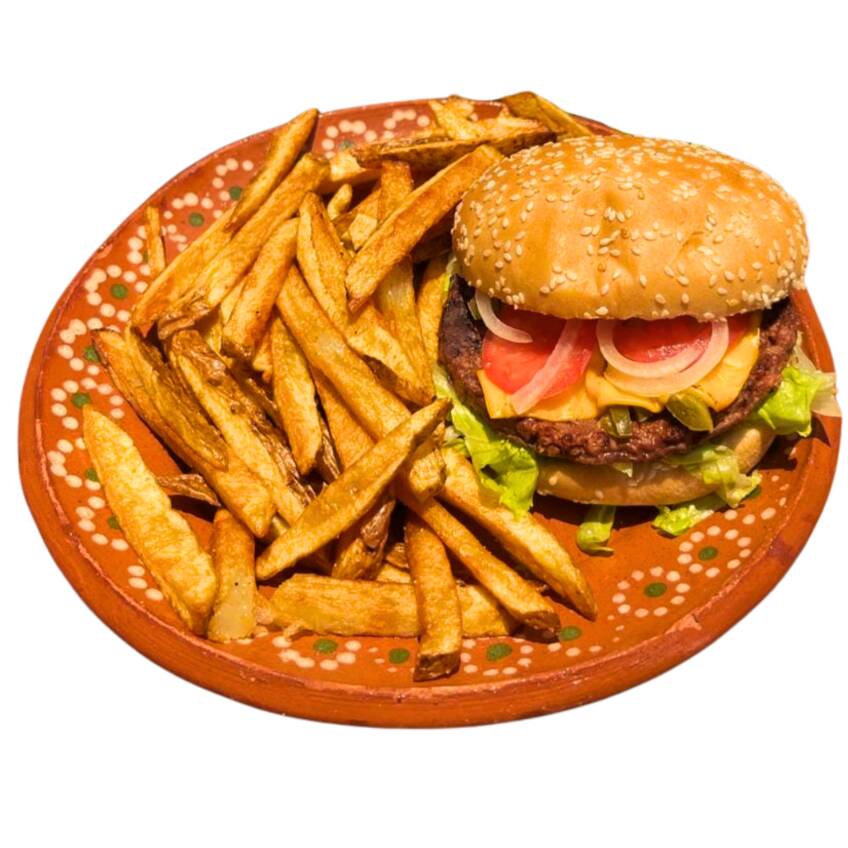 Bandit Burger + Papas / French Fries