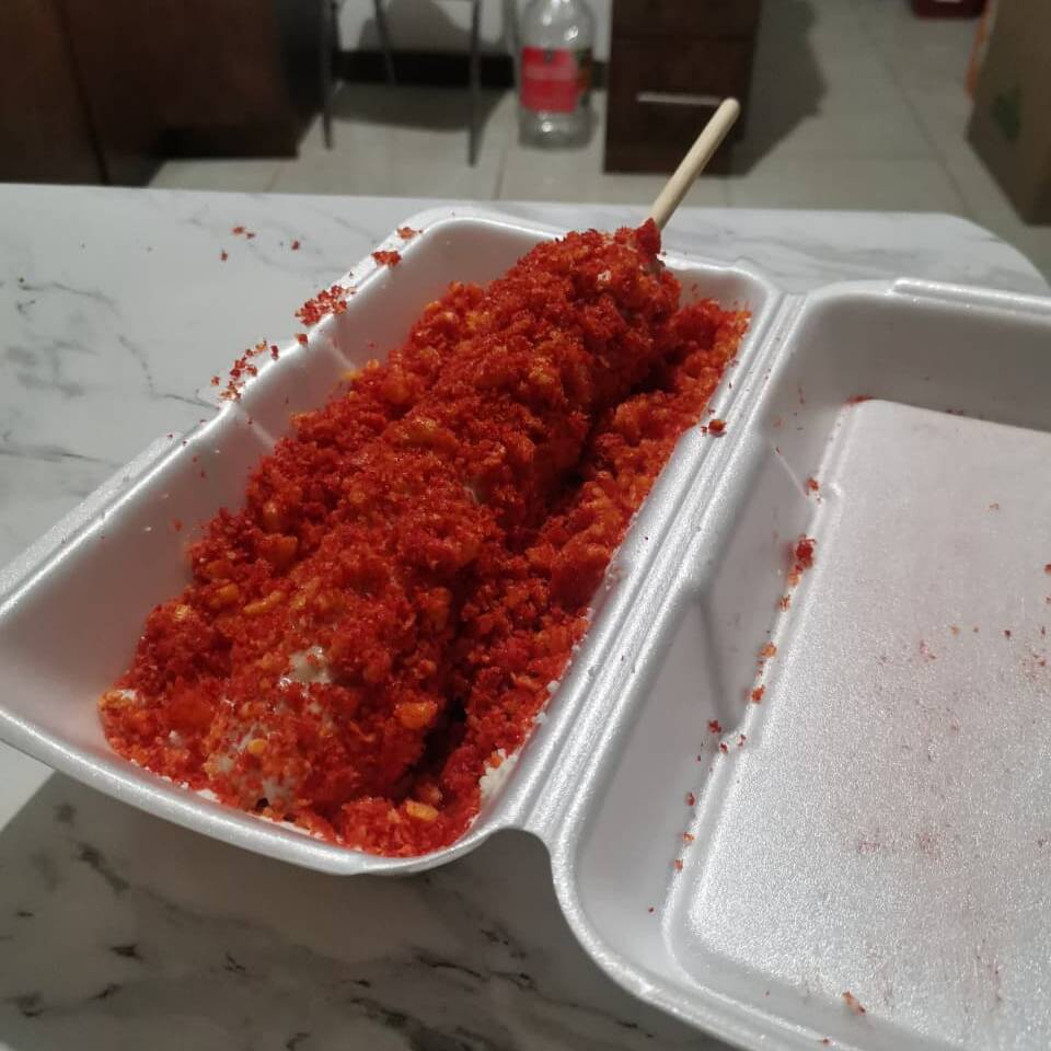 Entero empanizado