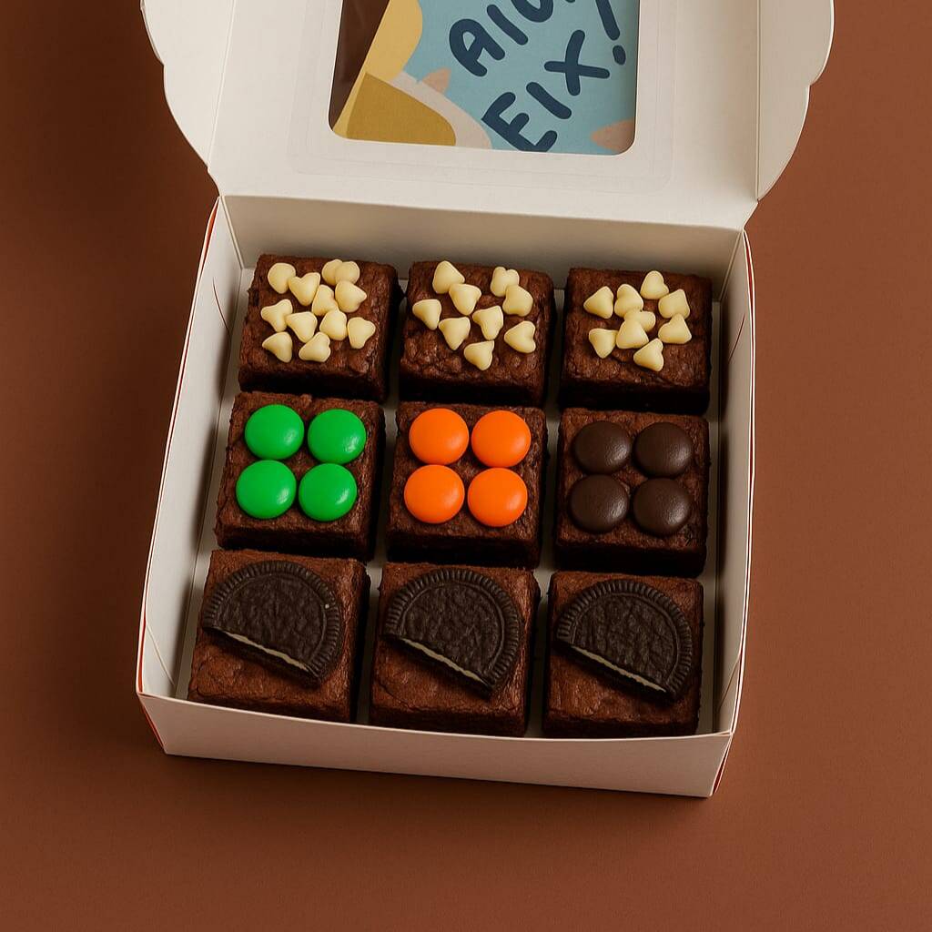 Caja de Mini Brownies X9