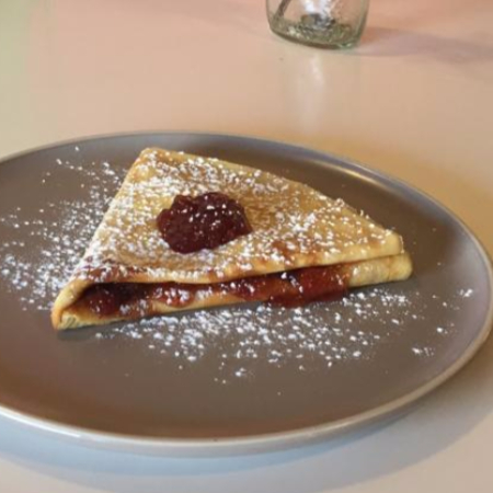 Crepa Philadelphia Mermelada de Fresa