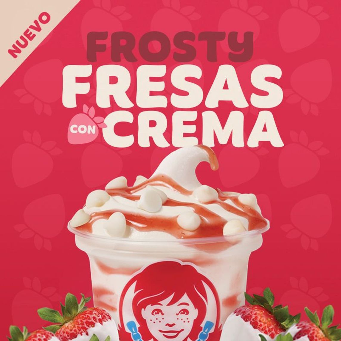 Frosty Fresas Con Crema 15 oz