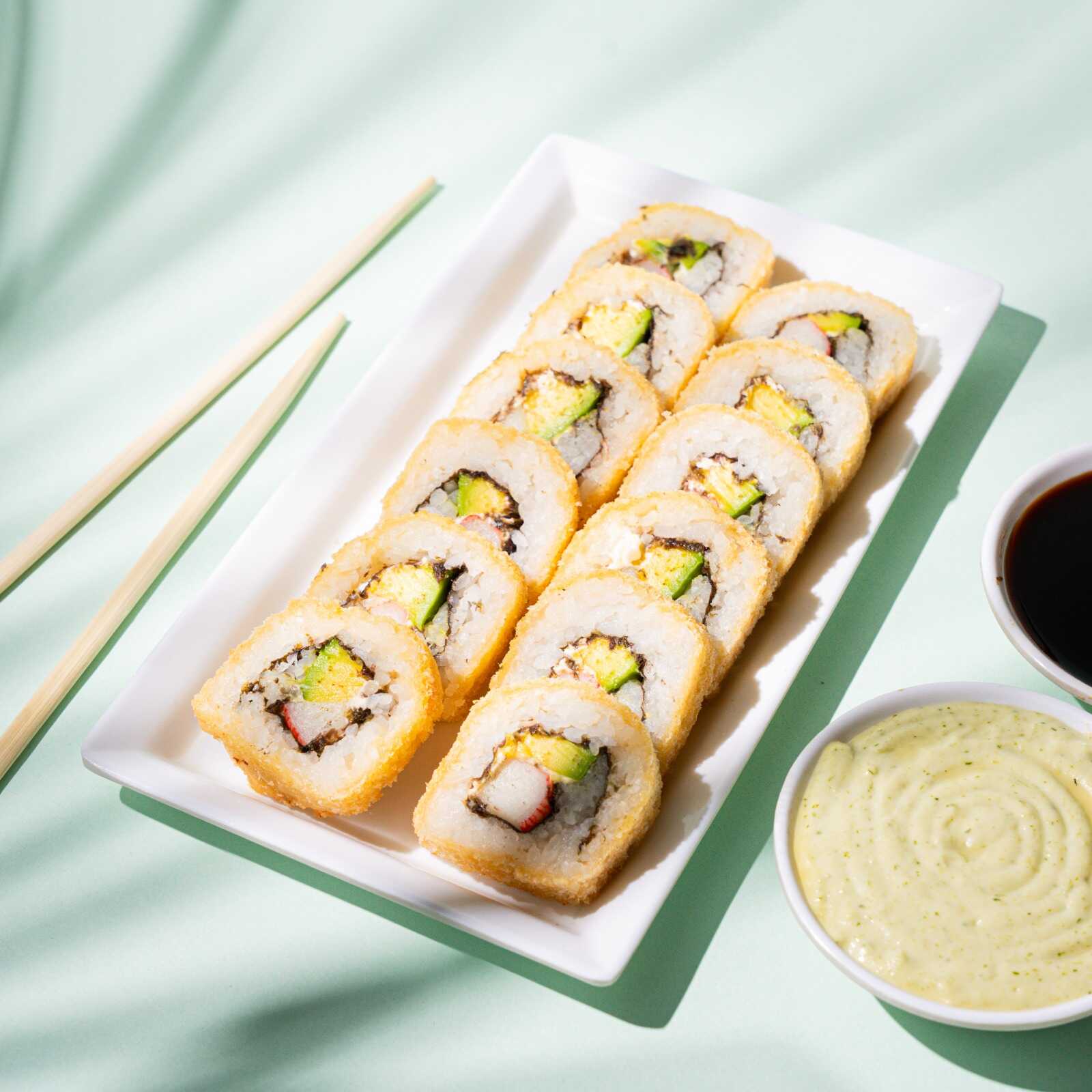 12 Bocados de Sushi Palmito Tropical