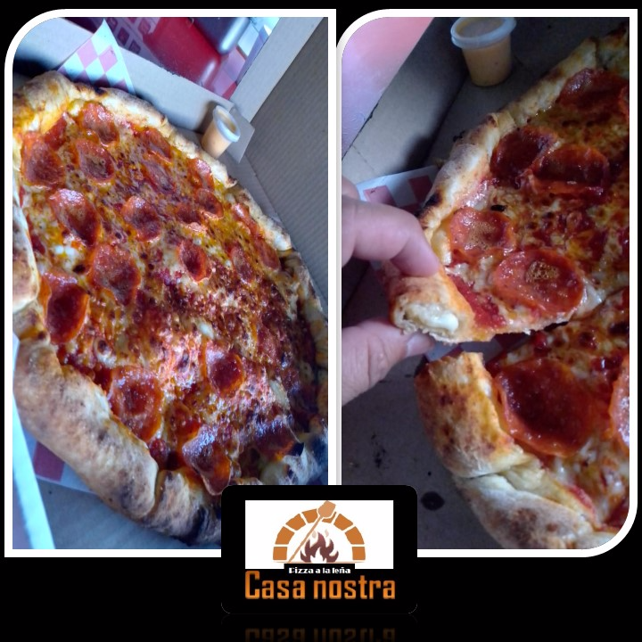 Pepperoni con Orilla de Queso