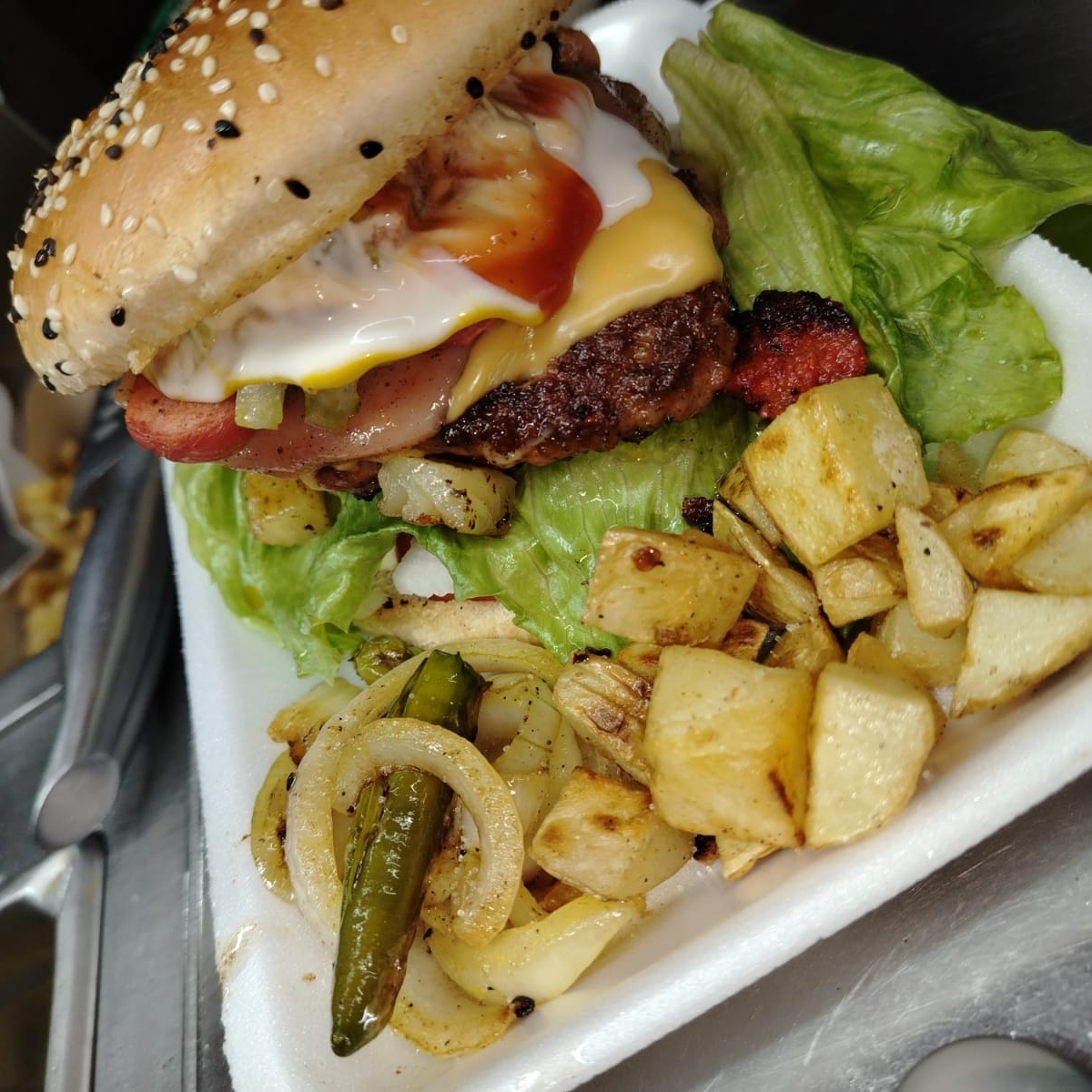 Hamburguesa Sencilla