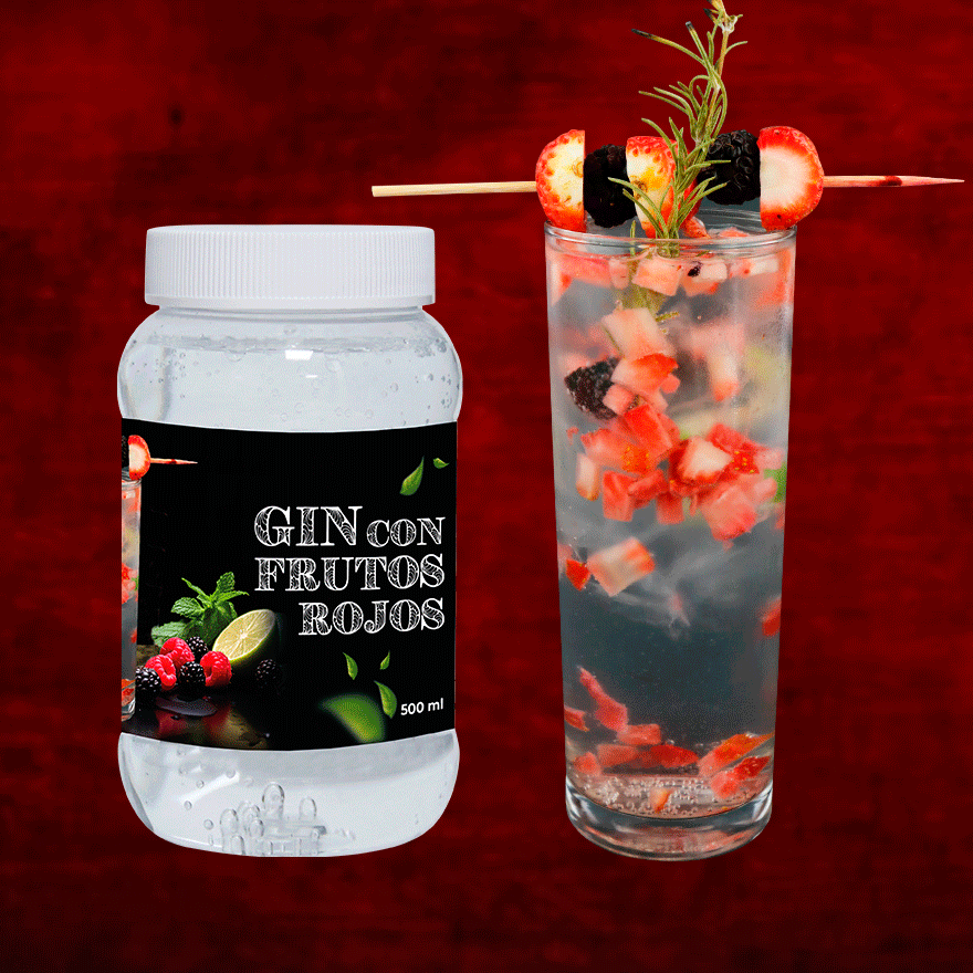 Gin & Tonic Frutos Rojos  500 ml