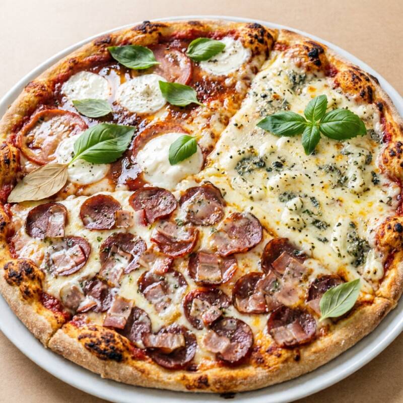 Escolha até 3 sabores para essa pizza tamanho familia