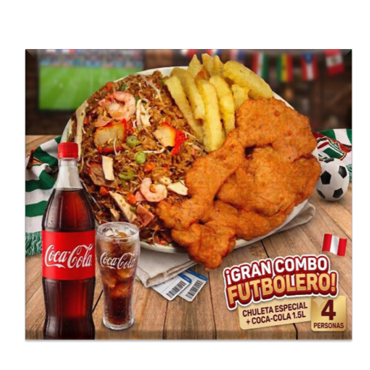 Gran Combo FUTBOLERO (Para 4)