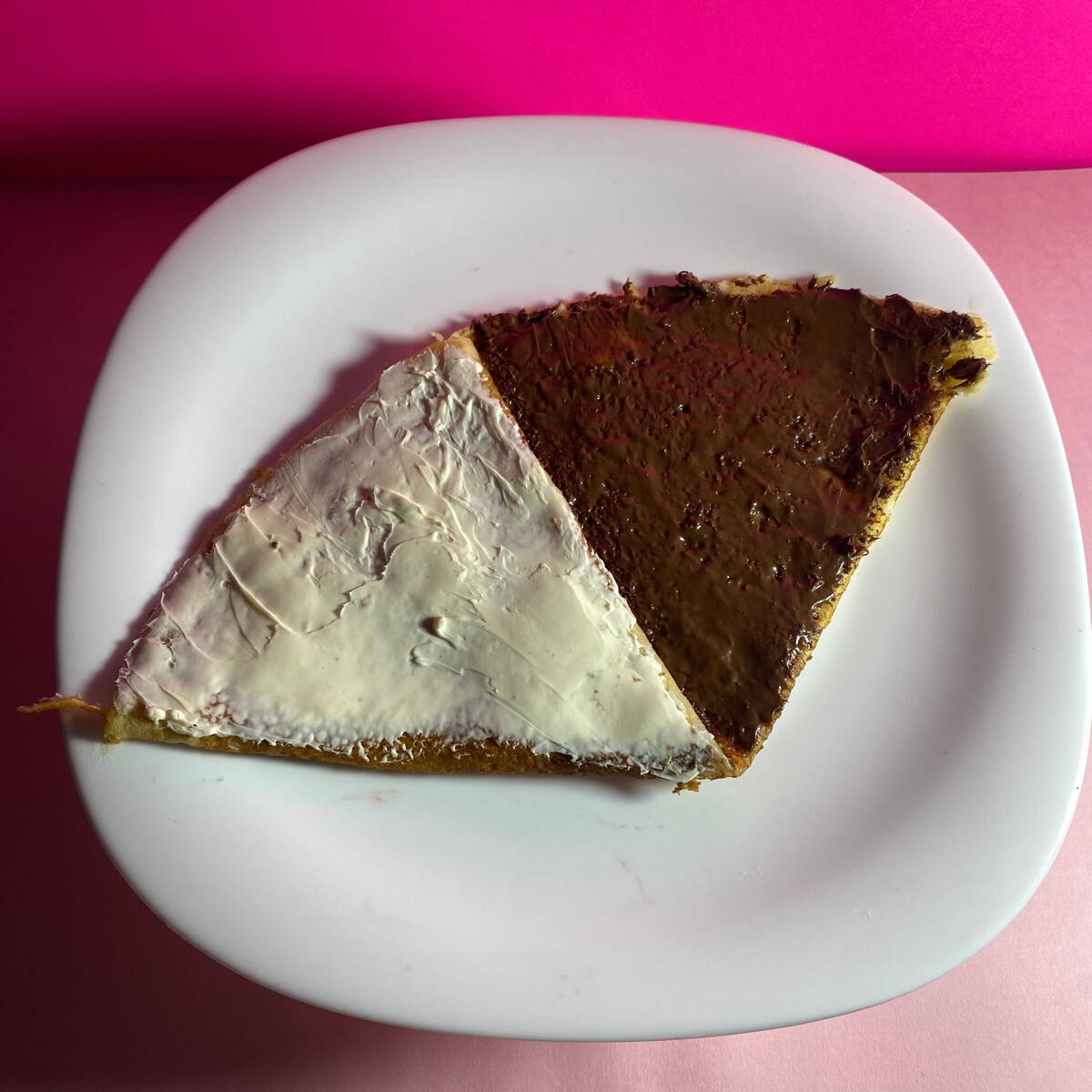 Crepa de NUTELLA con Queso Philadelphia